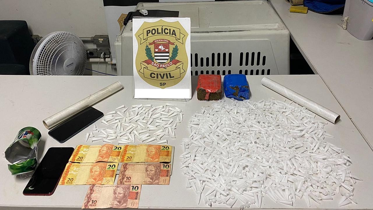 Três pessoas são presas por associação ao tráfico de drogas em Itu